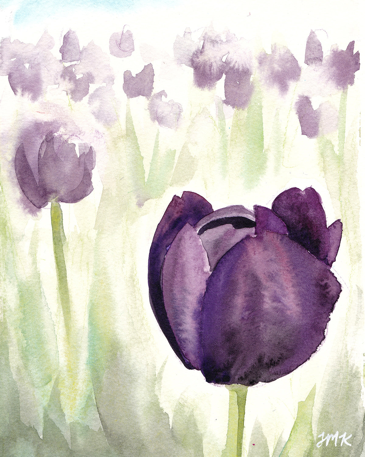 Sherwood Gardens Tulips - Print