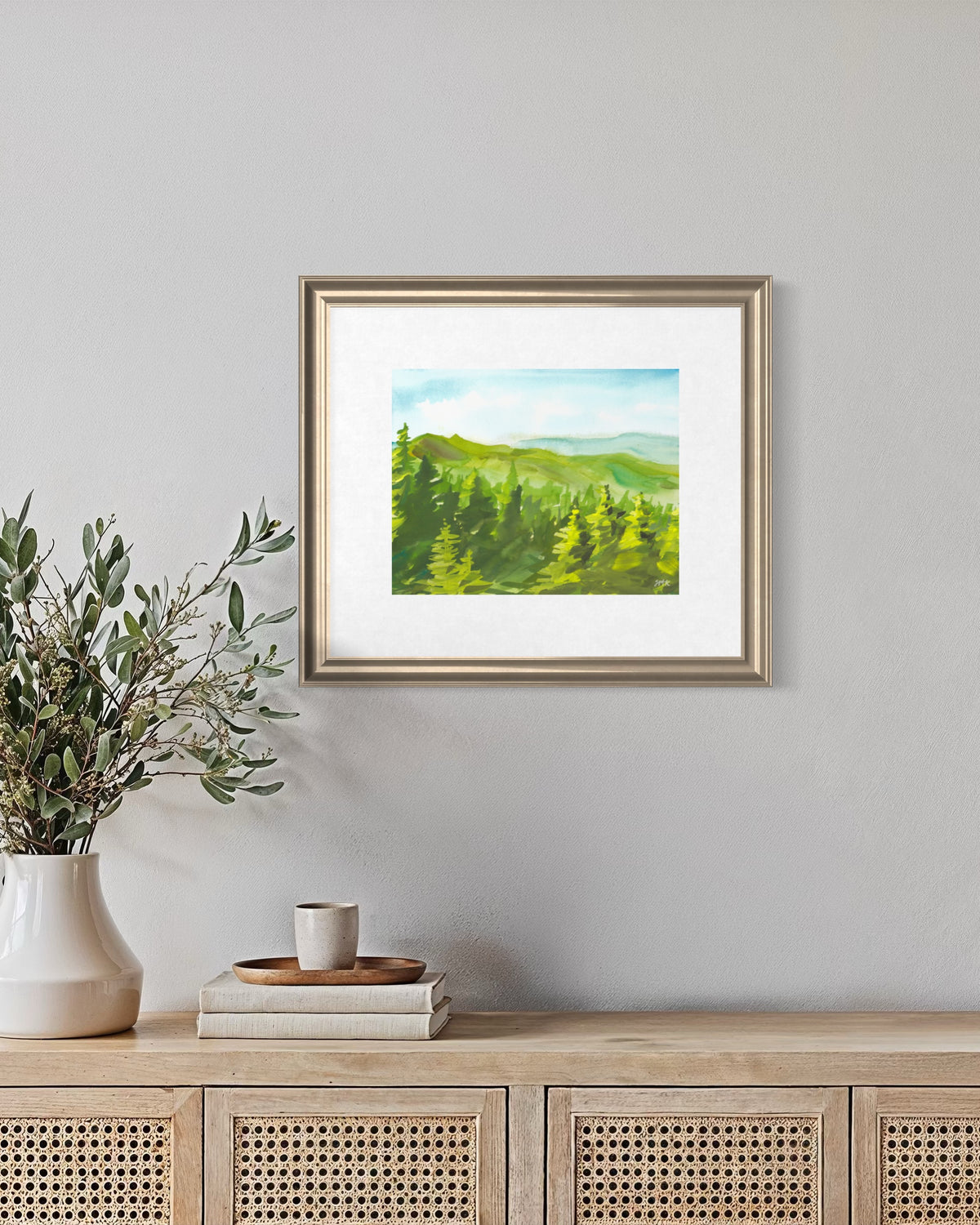 Spring in the Blue Ridge Mountains - Print