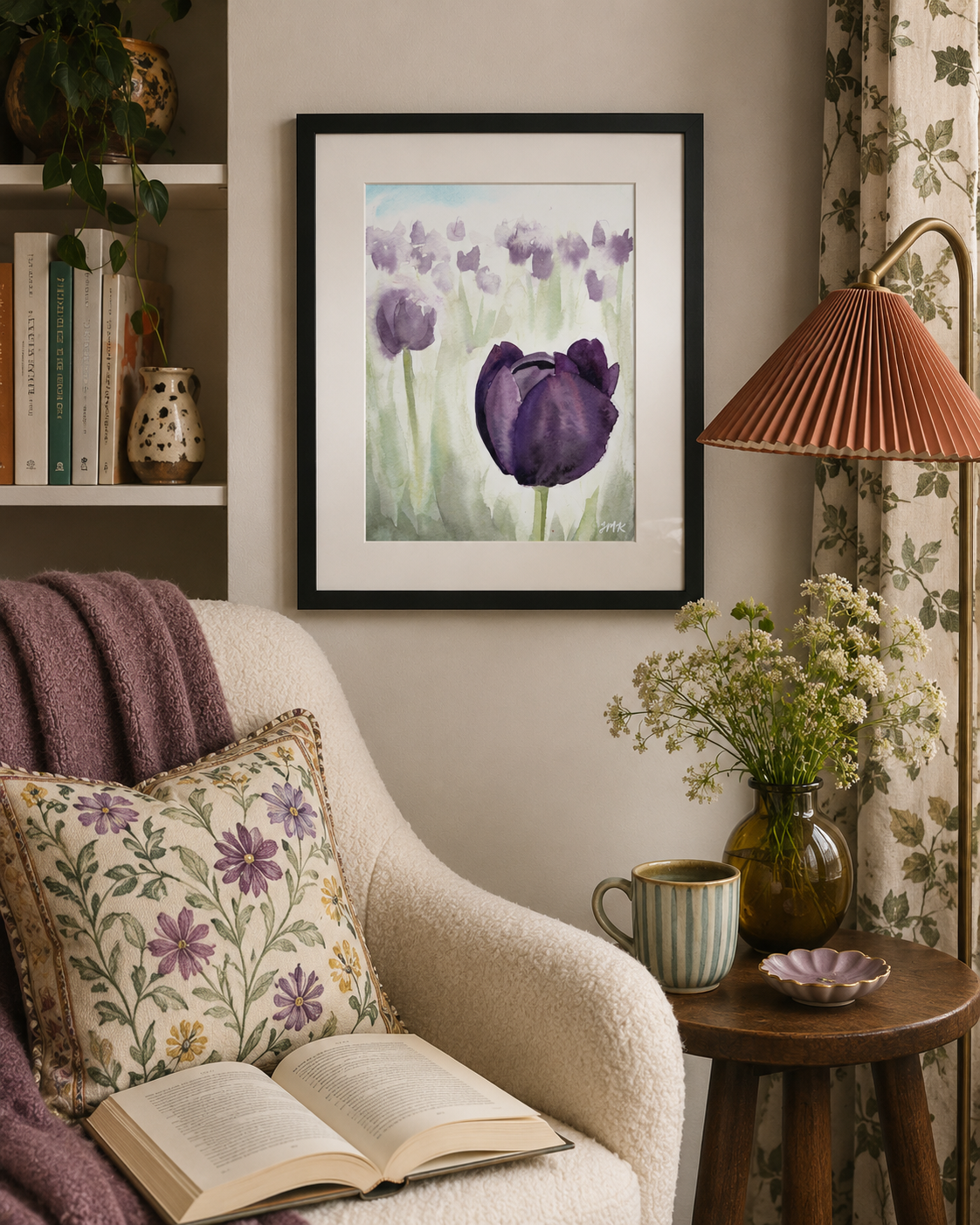 Sherwood Gardens Tulips - Print