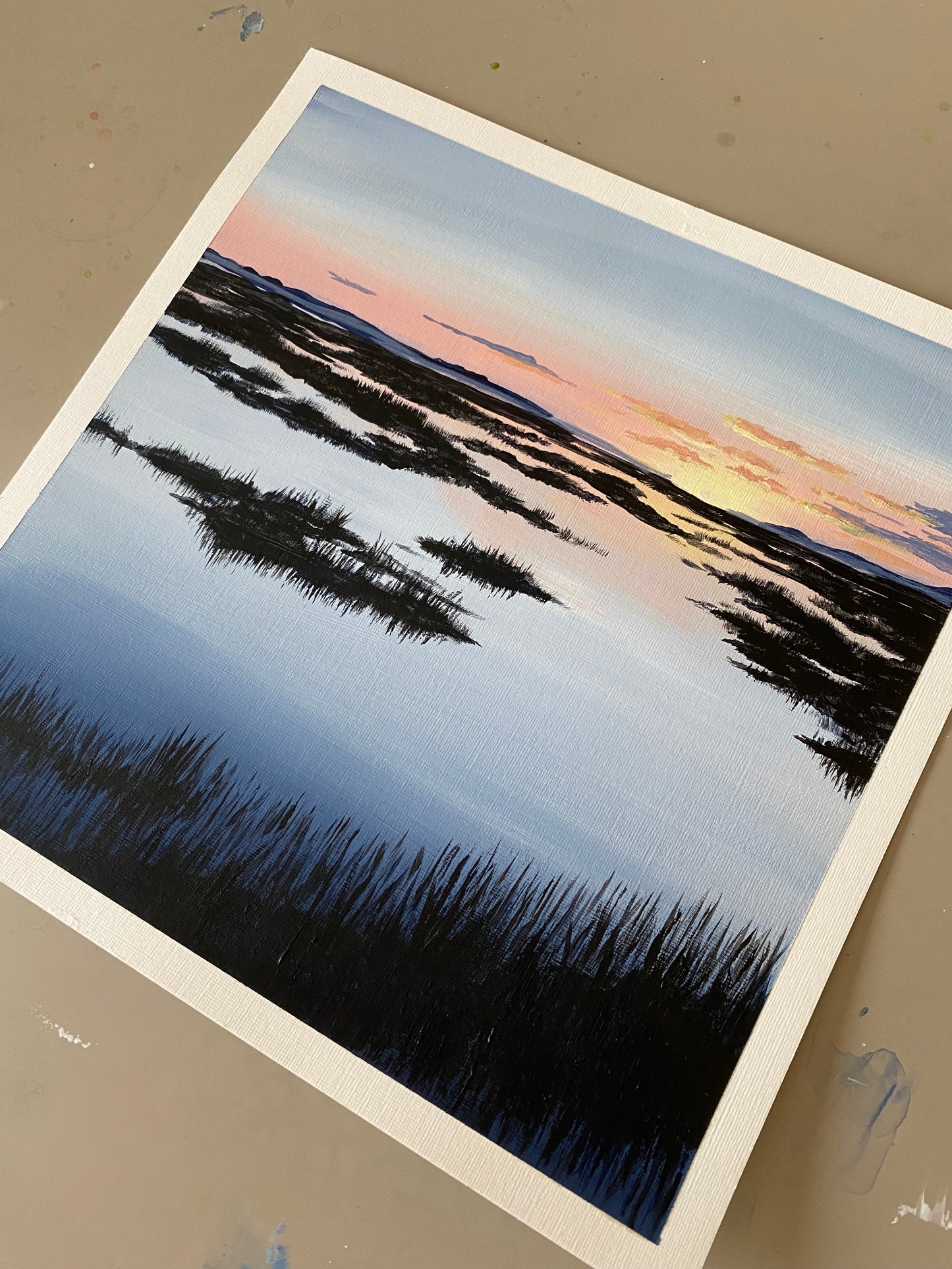 Sunset Sound - Acrylic Fine Art Print