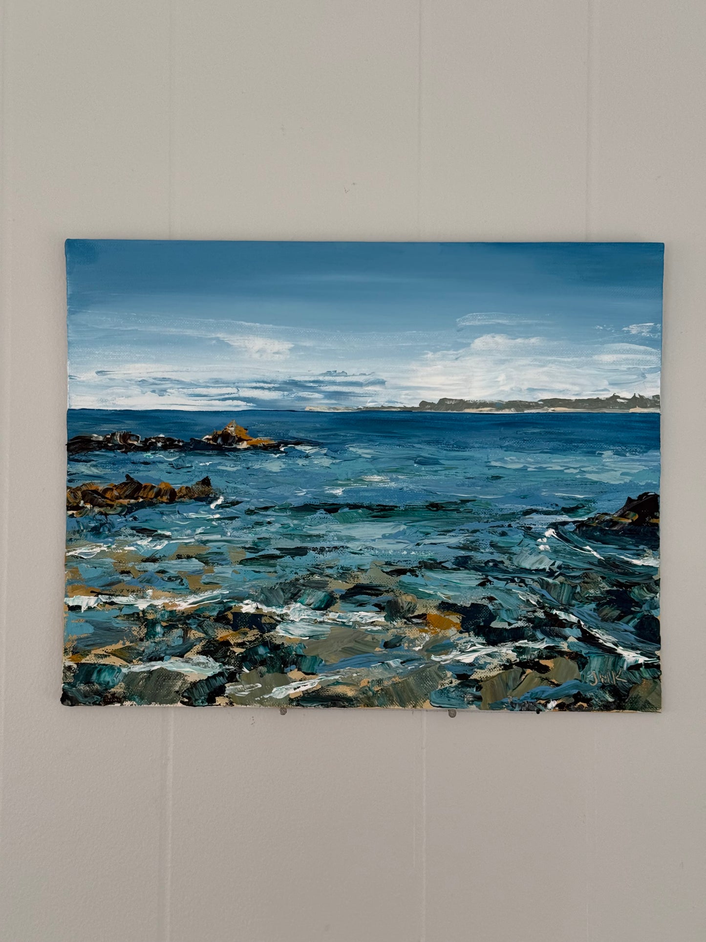 Monterey Bay 11x14" Original Acrylic Painting
