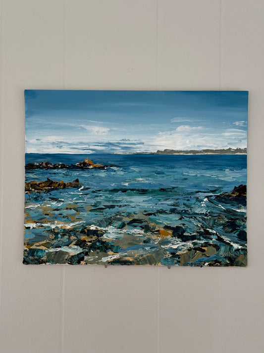 Monterey Bay 11x14" Original Acrylic Painting