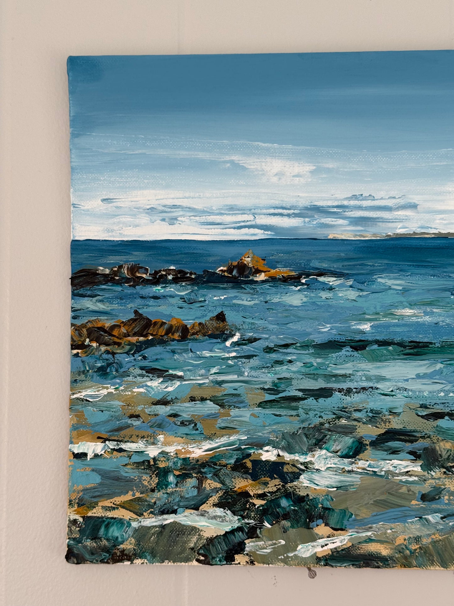 Monterey Bay 11x14" Original Acrylic Painting