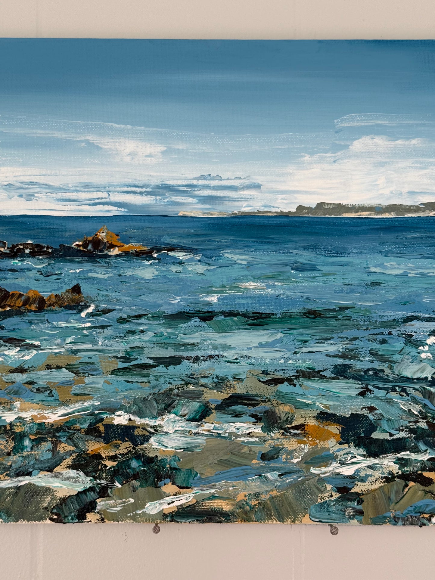 Monterey Bay 11x14" Original Acrylic Painting