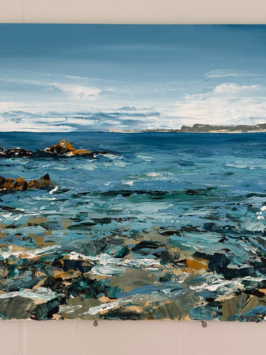 Monterey Bay 11x14" Original Acrylic Painting
