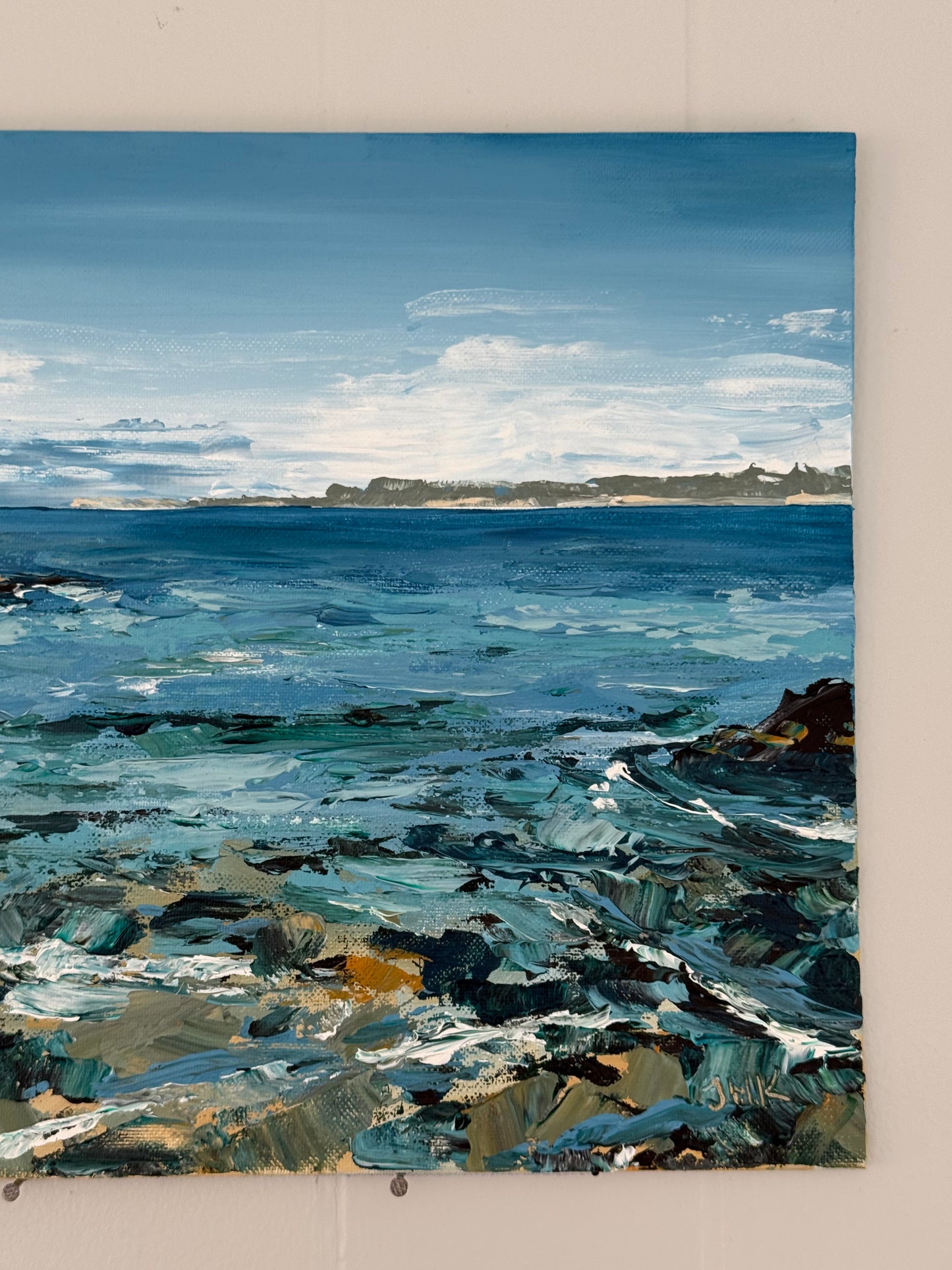 Monterey Bay 11x14" Original Acrylic Painting