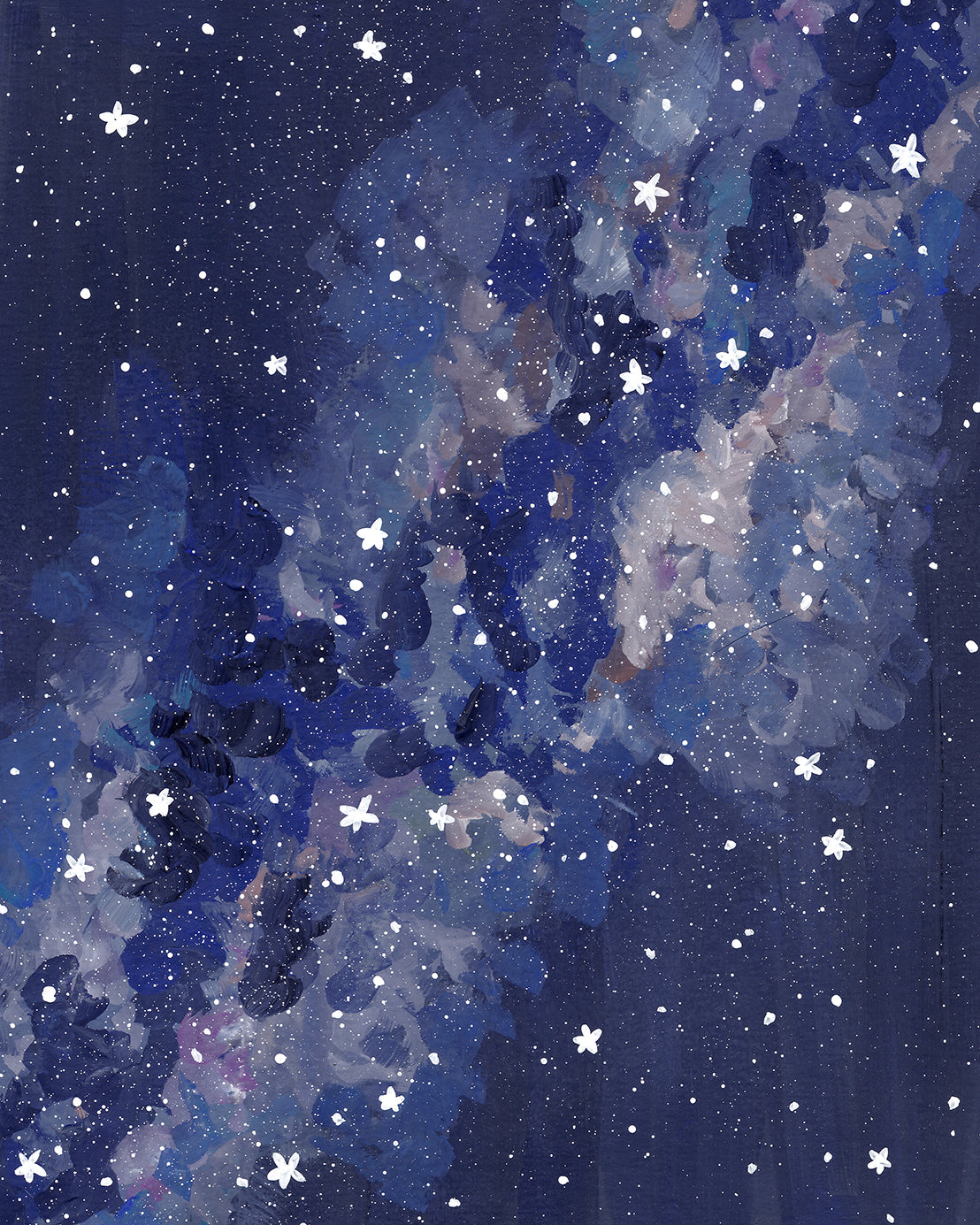 Milky Way and Stars Fine Art Print