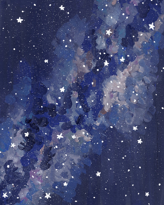 Milky Way and Stars Fine Art Print