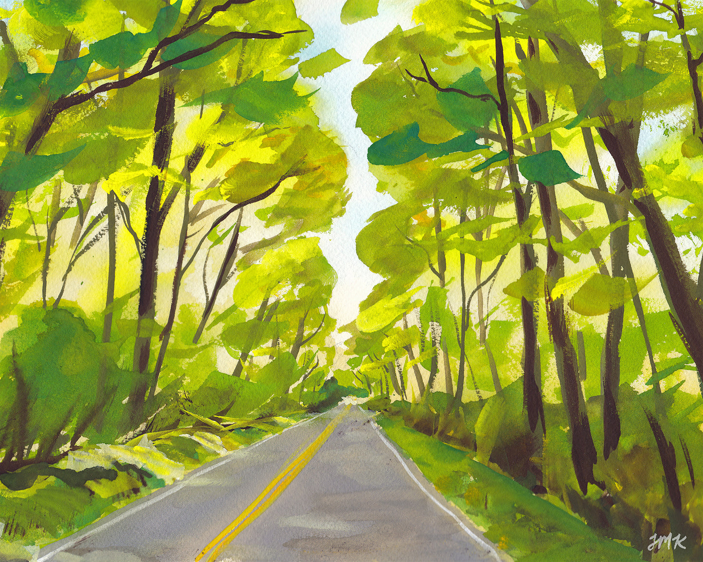 Spring on Skyline Drive - Print