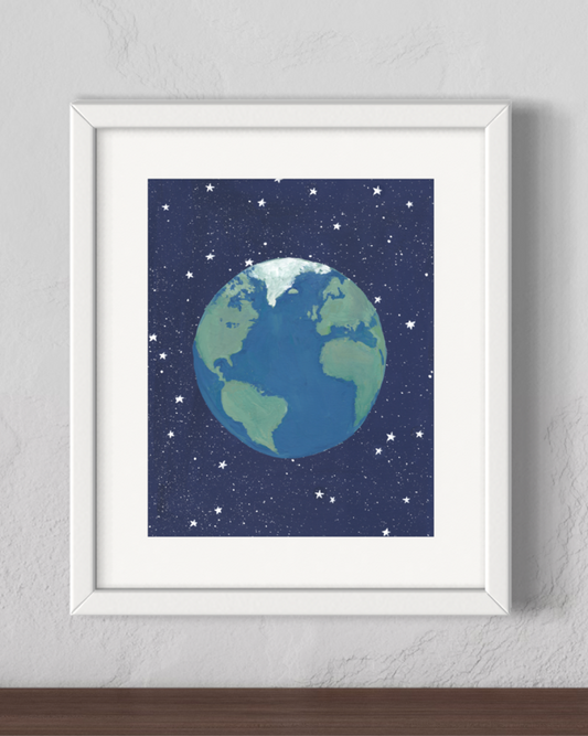Planet Earth Fine Art Print
