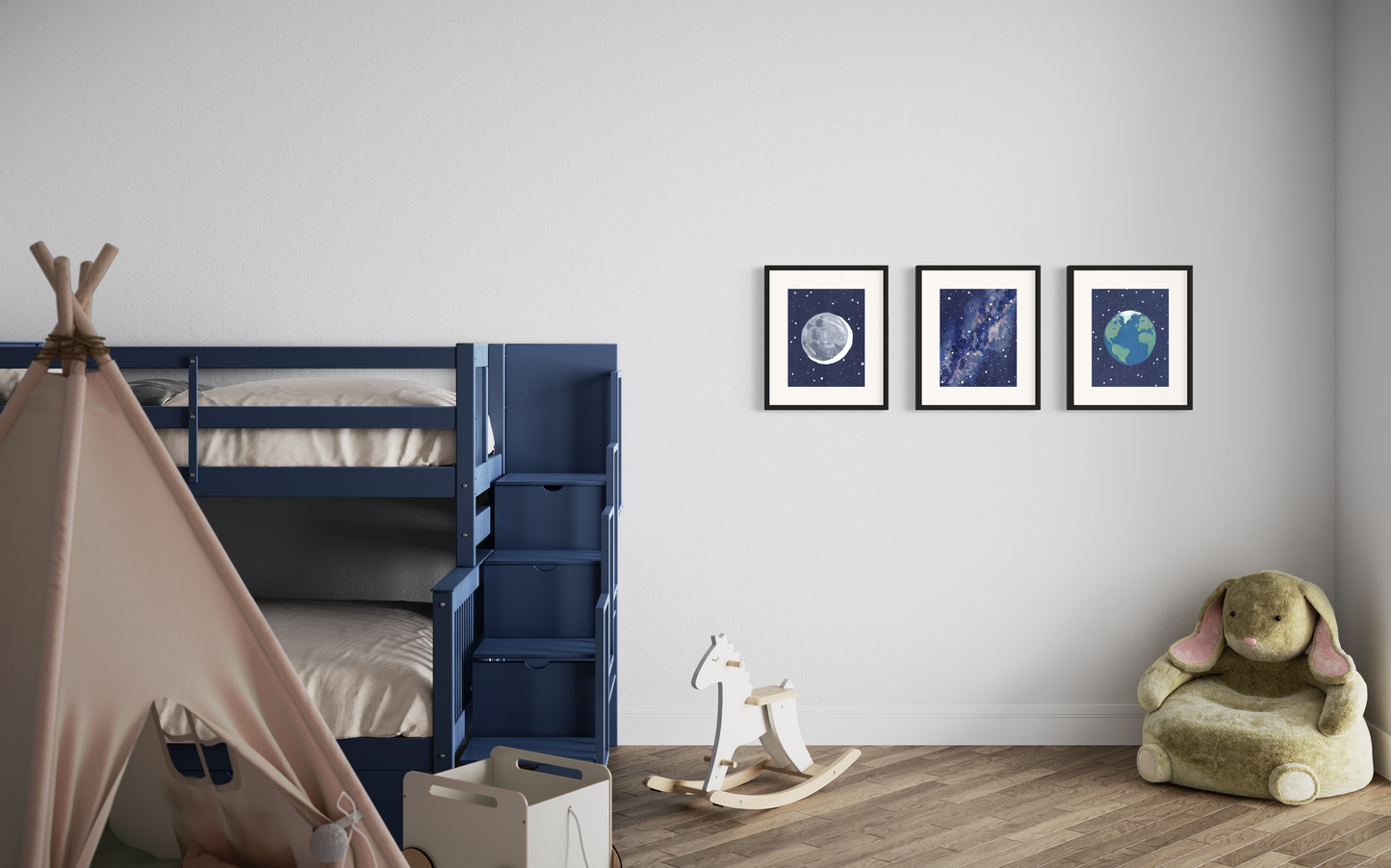 Milky Way and Stars Fine Art Print