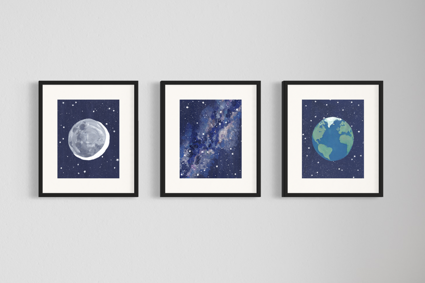 Milky Way and Stars Fine Art Print