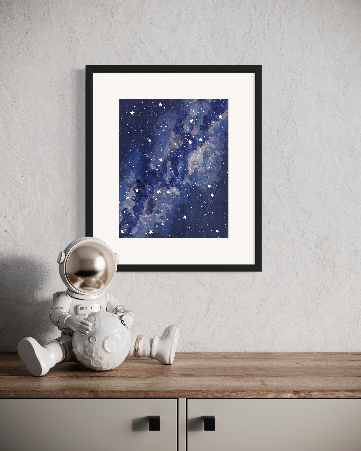 Milky Way and Stars Fine Art Print