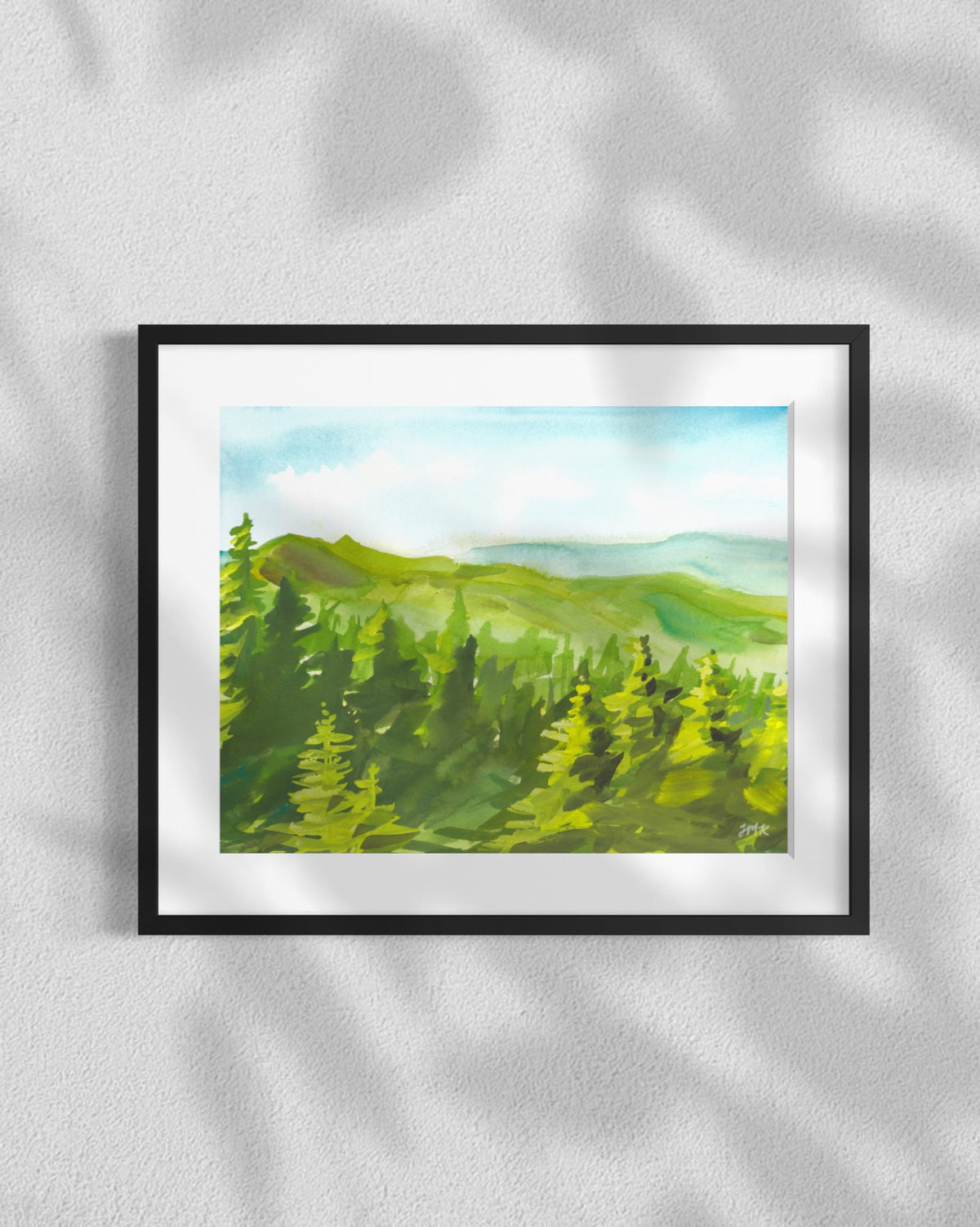 Spring in the Blue Ridge Mountains - Print