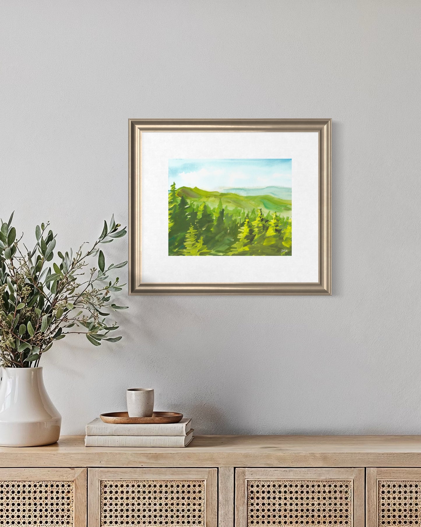 Spring in the Blue Ridge Mountains - Print