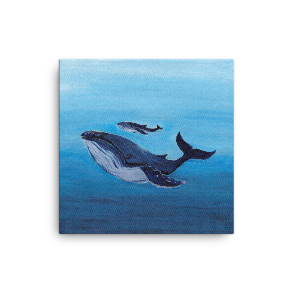Humpback Whale Mother and Baby Fine Art Print